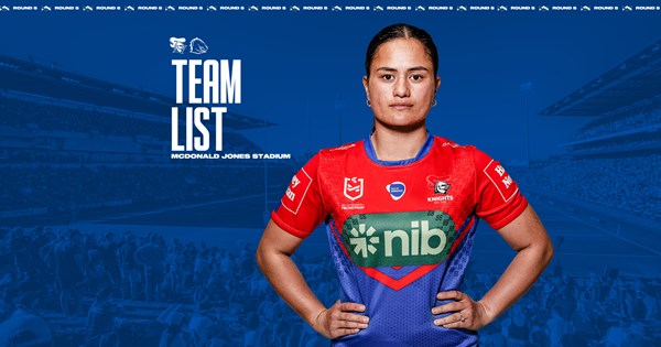 Knights v Broncos  NRLW Round 5 team list