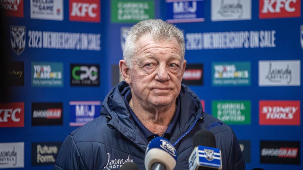 Doubts have been raised about Phil Gould’s links with the NSW Blues’ coaching set up. Photo: Julian Andrews