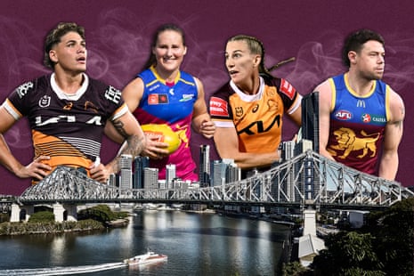 A composite image of (L-R) Reece Walsh, Breanna Koenen, Ali Brigginshaw and Lachie Neale.