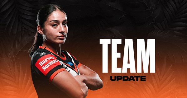 Team Update: NRLW Round 8 vs Broncos