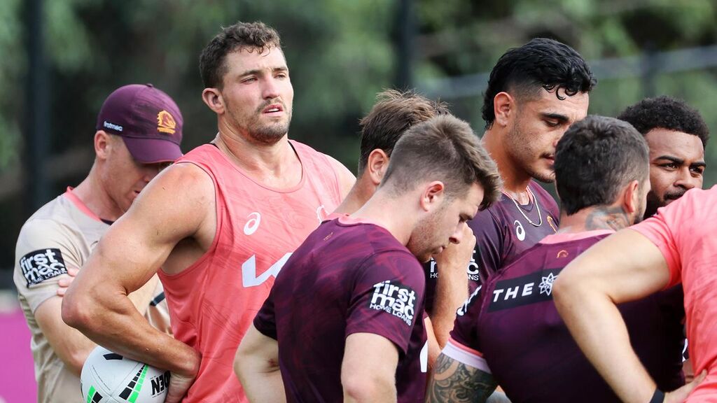 Veteran winger Corey Oates won’t play in Friday’s game against the Storm. Picture: Nigel Hallett