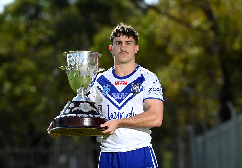 Bulldogs Captain Joseph O'Neill at NSWRL Captains Call. Photo: Gregg Porteous