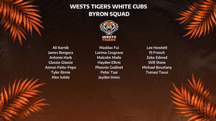 Wests Tigers Cubs off to Byron