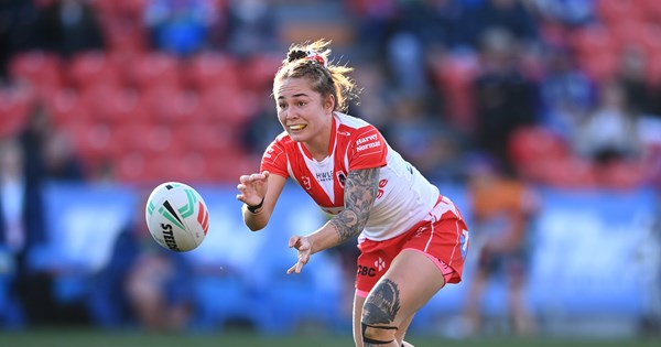 ‘I’m always going to be a Dragon’: Targett eager to finish NRLW career on a high