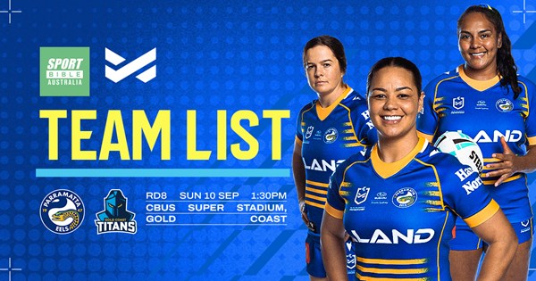 NRLW Team List: Round 8