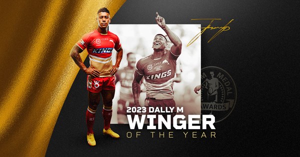 Isaako wins Dally M Winger of the Year