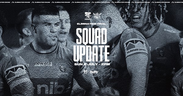 NRL Squad Update: Knights v Raiders