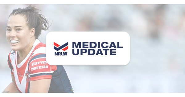 NRLW Medical Update: Round 8