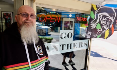 Nick Peet, tattoo parlour owner and Penrith fan, says a Panthers win will be good for business.