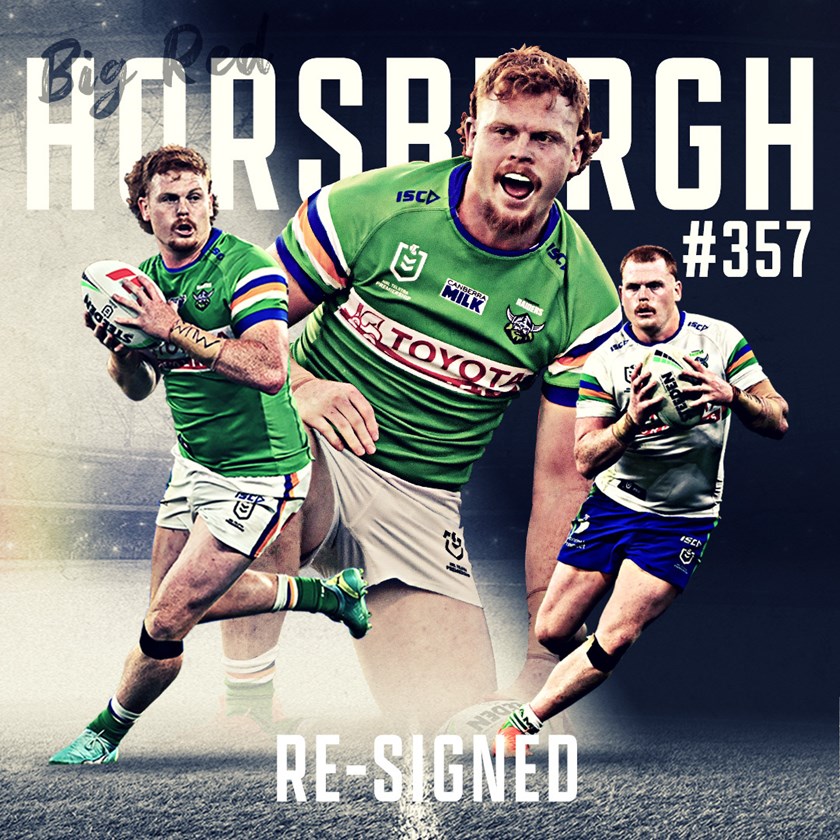 Corey Horsburgh Re-Signs with the Raiders