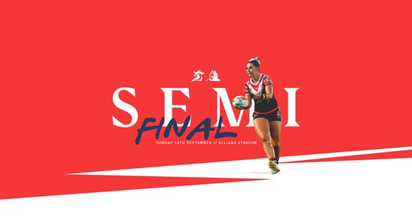 NRLW Line Up for Semi Final vs Titans