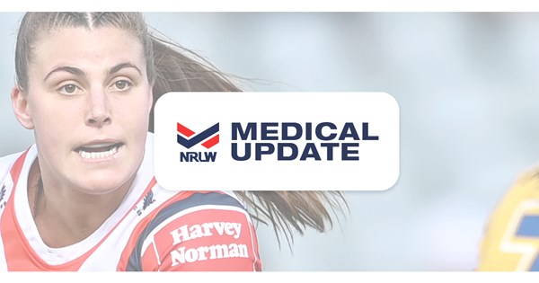 NRLW Medical Update: Round 7