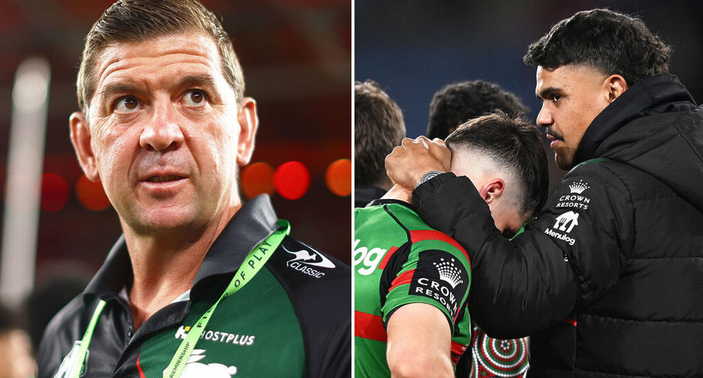 Souths coach in eye-opening admission as besieged NRL club hits historic low