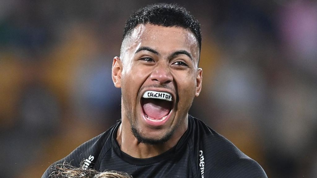 Stephen Crichton intercepted a Cody Walker pass to help Penrith win the 2021 title. Picture: Bradley Kanaris/Getty Images