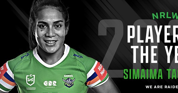 Taufa Reigns Supreme: NRLW's Player of the Year