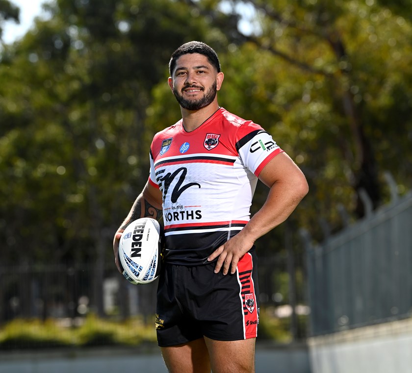 North Sydney's Zach Dockar-Clay. Photo: Gregg Porteous