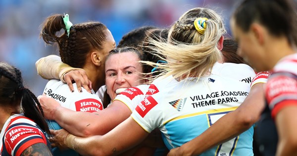 Titans stun Roosters to power into first NRLW decider