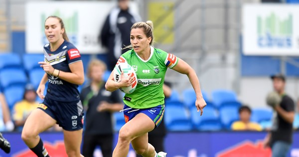 NRLW Team List: Raiders v Titans