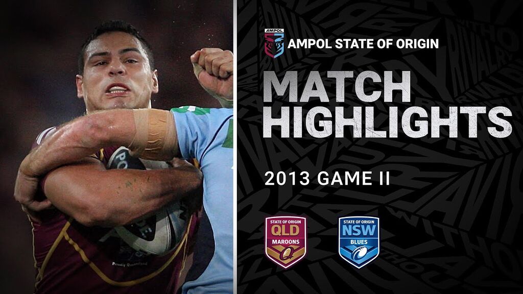 WATCH: Epic Clash: QLD Maroons vs NSW Blues Highlights | State of Origin 2013 | NRL