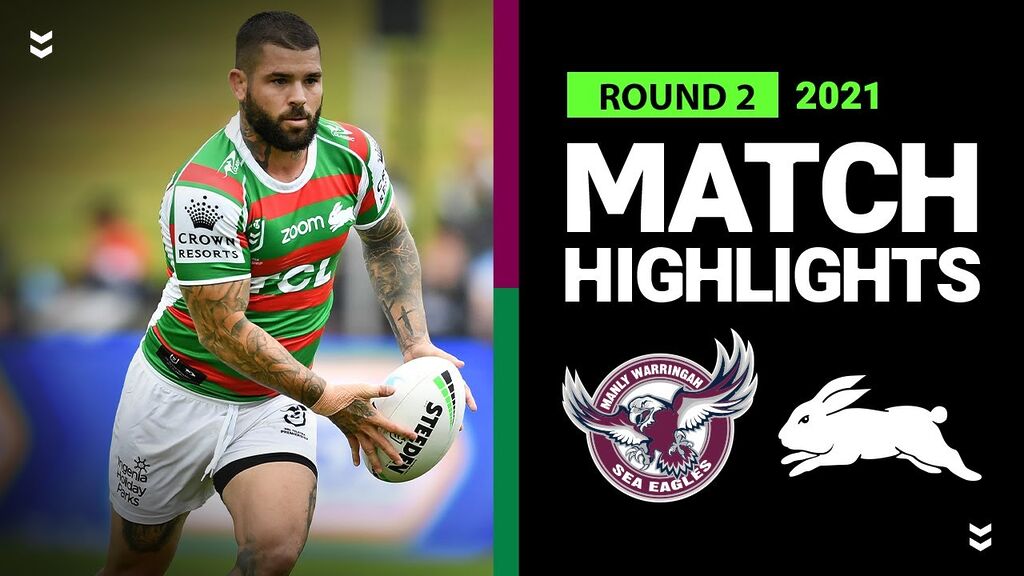 Sea Eagles v Rabbitohs Match Highlights | Round 2 2021 | Telstra Premiership | NRL