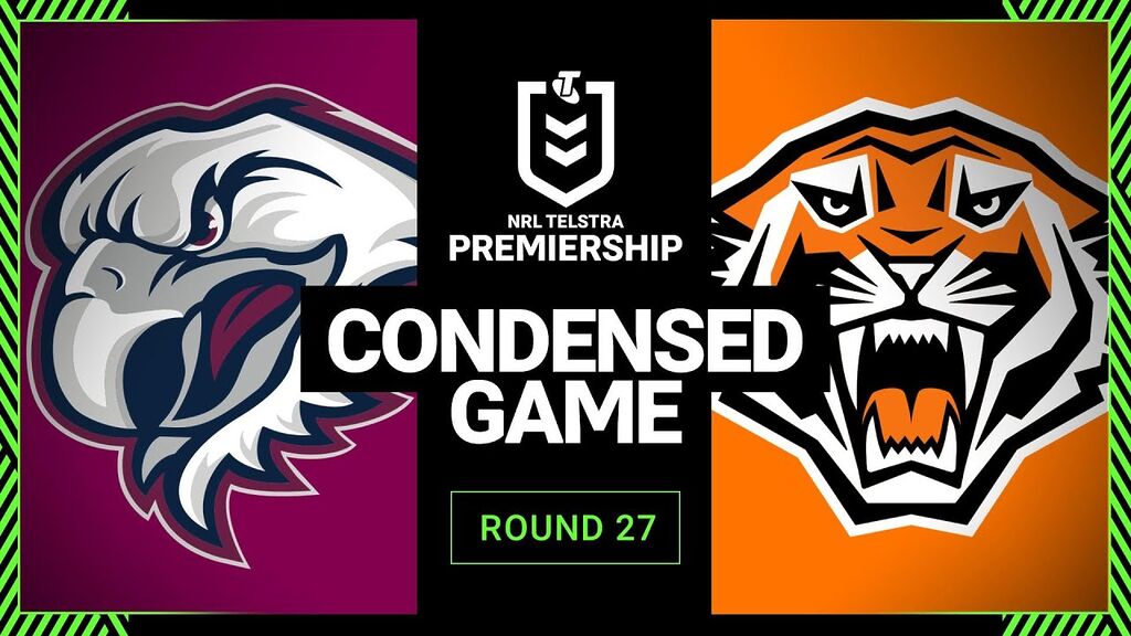 WATCH: Exciting NRL 2023 Showdown: Sea Eagles vs Wests Tigers