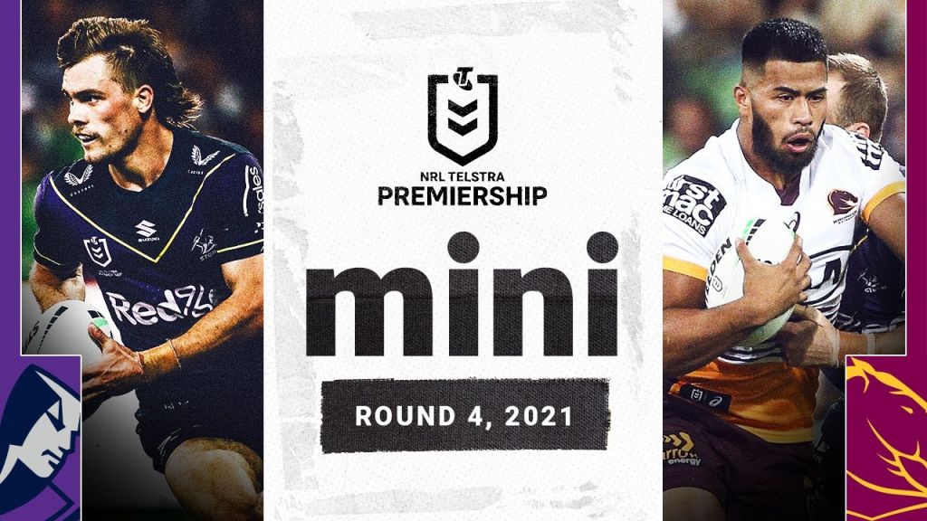 Haas returns to face Storm at AAMI Park | Match Mini | Round 4, 2021 | NRL