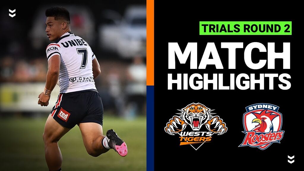 WATCH: Exciting Pre-Season Rugby Clash: Wests Tigers vs Sydney Roosters