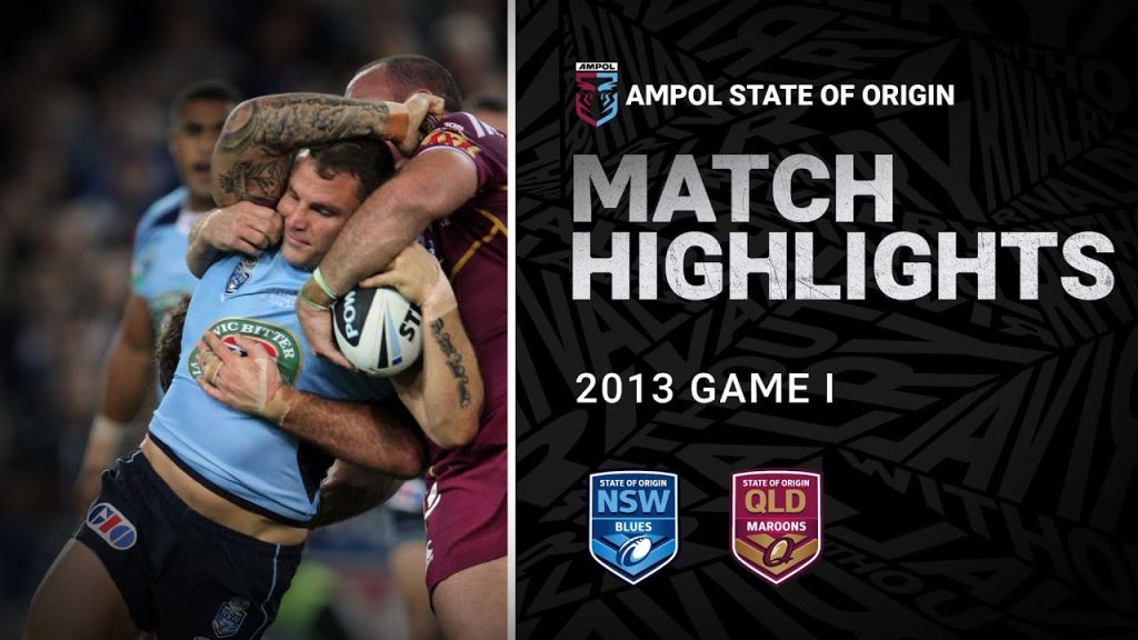 WATCH: Exciting State of Origin Match Highlights: NSW Blues vs QLD Maroons 2013