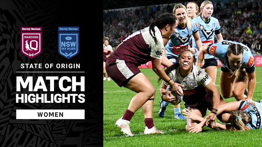 WATCH: Intense Clash: Maroons vs Blues State of Origin Highlights