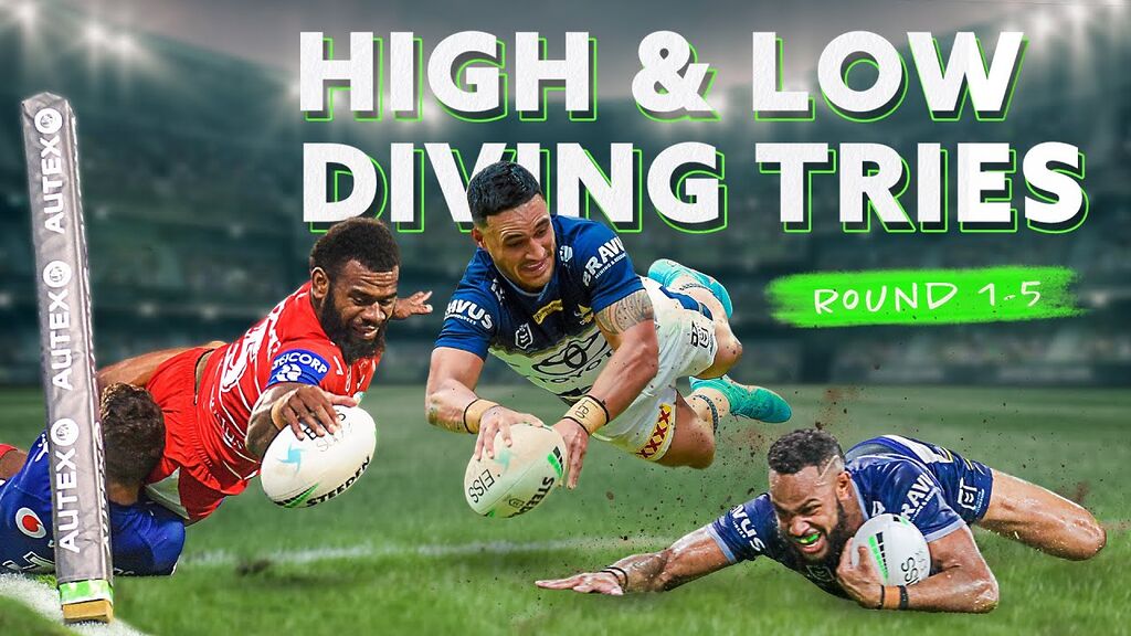 WATCH:  Mind-Blowing High & Low Diving Moments | NRL 2022