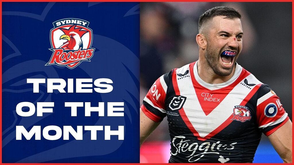 Sydney Roosters Top Tries of August | Month in Review | NRL 2023