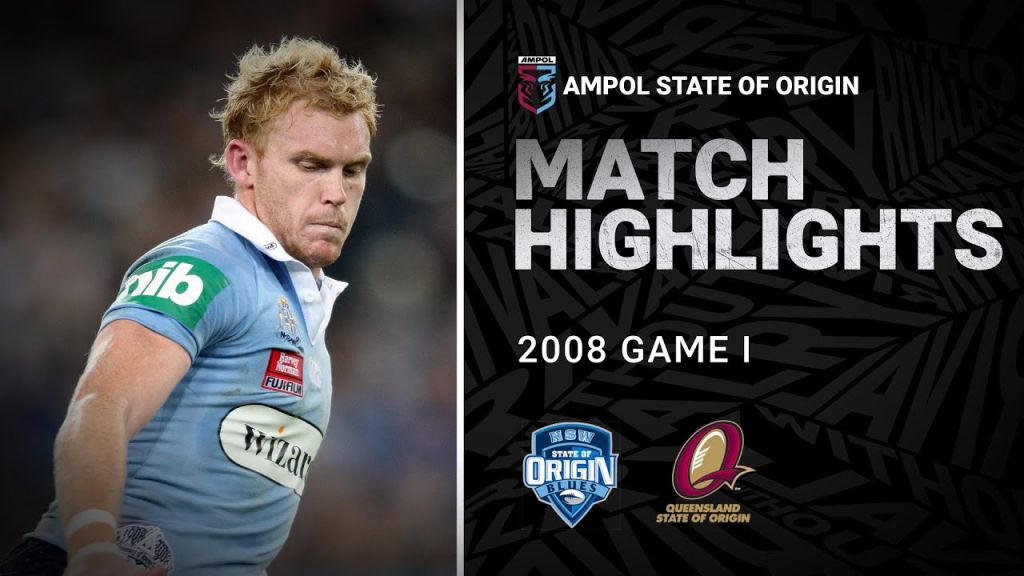 WATCH:  Thrilling 2008 State of Origin Game I Highlights: NSW Blues vs QLD Maroons | NRL