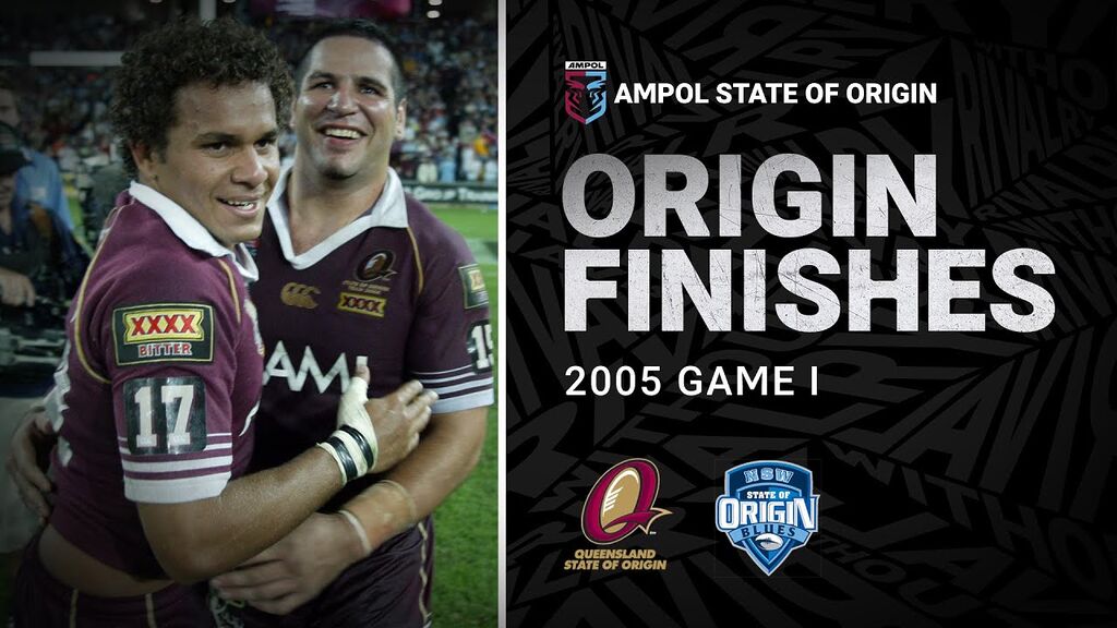 'Mango' the man of the moment for Maroons | Game 1, 2005 | Classic Origin Finishes | NRL