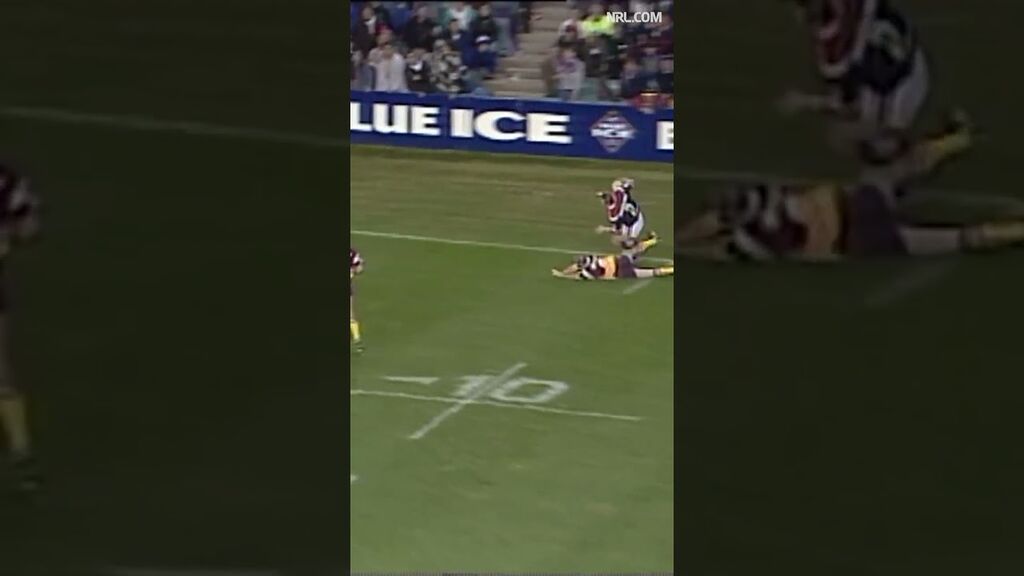 'That is rugby league at its best!' - Darren Junee scores a super try against Brisbane (1996)