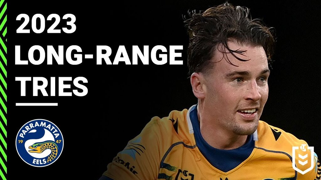 WATCH:  Unleashing Parramatta Eels' Epic Long-Range Tries | NRL 2023