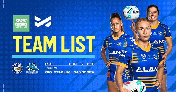 NRLW Team List: Round 9