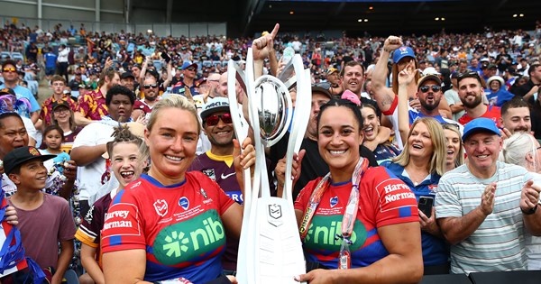 Come and celebrate the NRLW Premiership at the civic reception