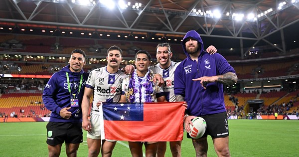 It's the vibe: Faalogo bringing the energy on Samoa debut