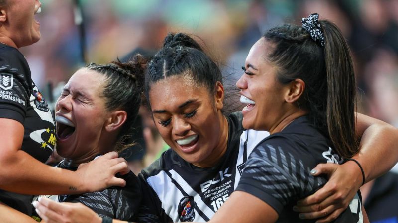 NRL Pacific Championship: Kiwi Ferns win 12-6 over Australian Jillaroos for first time since 2016