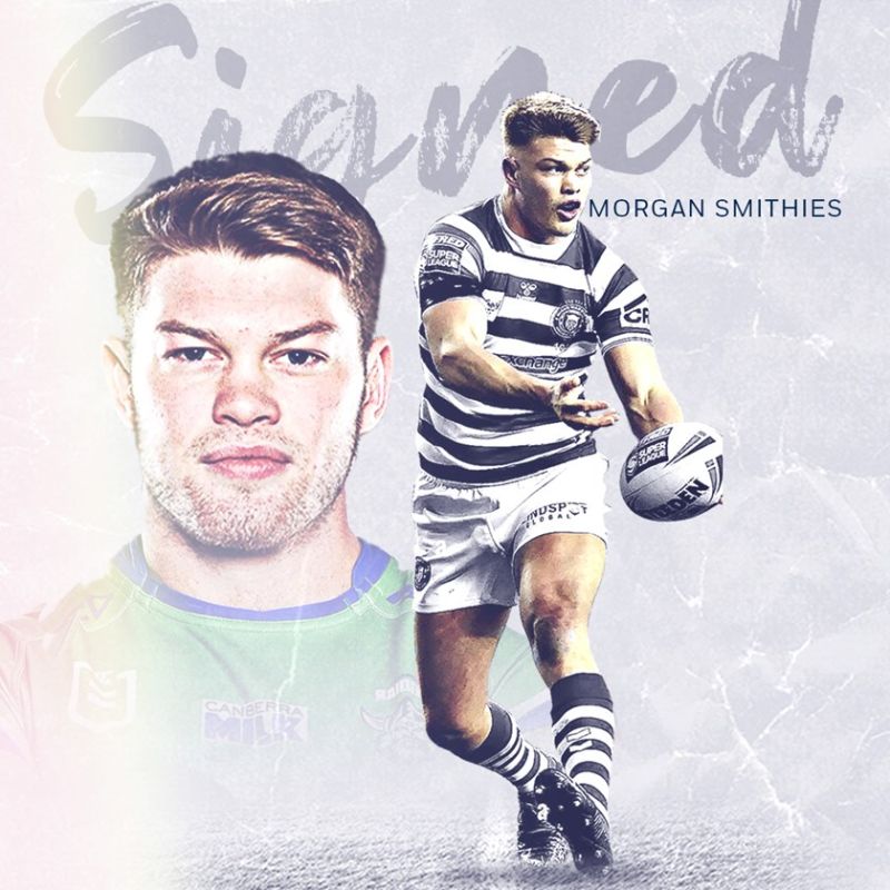 Morgan Smithies Signs with the Raiders