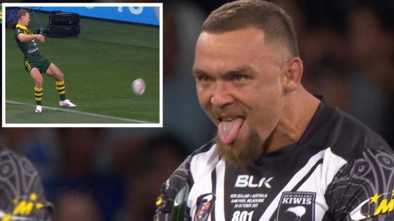 ‘Terrifying’: Kickoff blunder ruins ‘all-time’ Haka, staredown