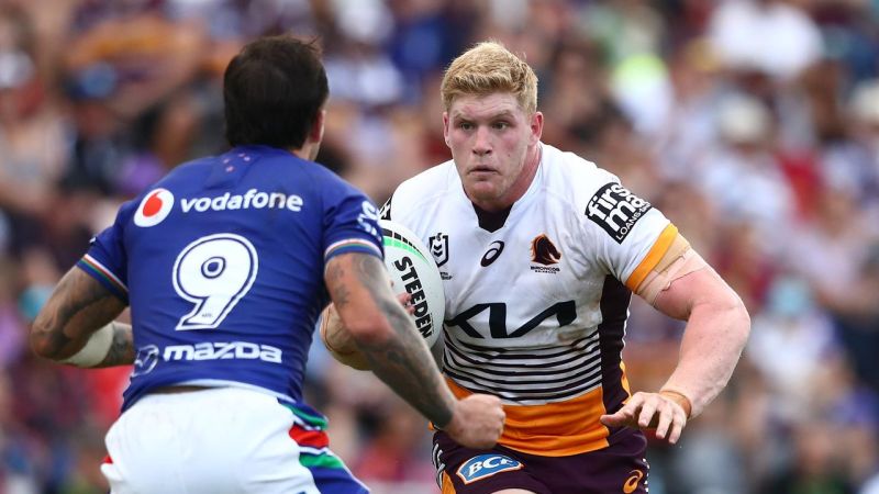 Thomas Flegler was placed on report four times during a game against the Warriors last year. Picture: Chris Hyde/Getty Images