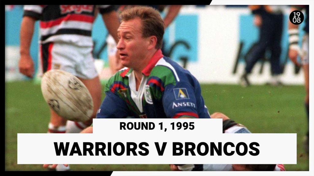 WATCH:  Classic NRL Throwback: Auckland Warriors vs Brisbane Broncos 1995