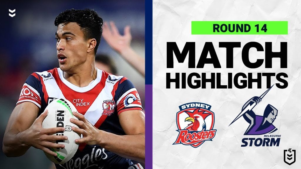 WATCH: Epic NRL Clash: Sydney Roosters vs Melbourne Storm Highlights