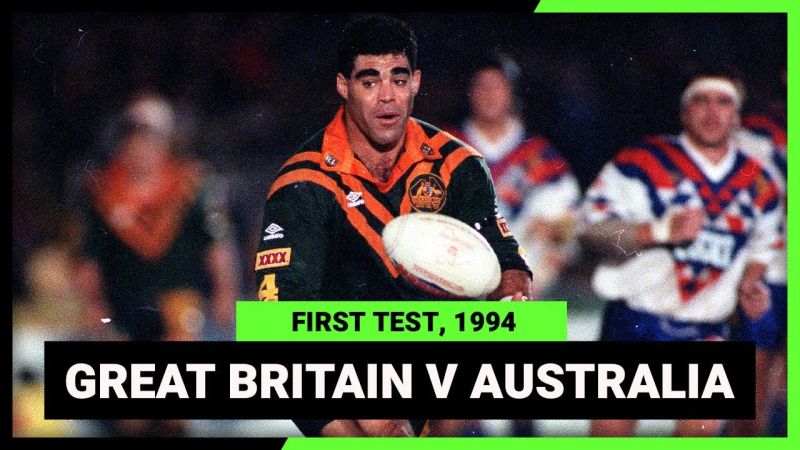 WATCH:  Intense Battle: Great Britain vs Australia | 1994 First Test Highlights