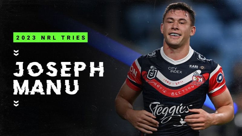 Joseph Manu's 2023 try-scoring season | NRL