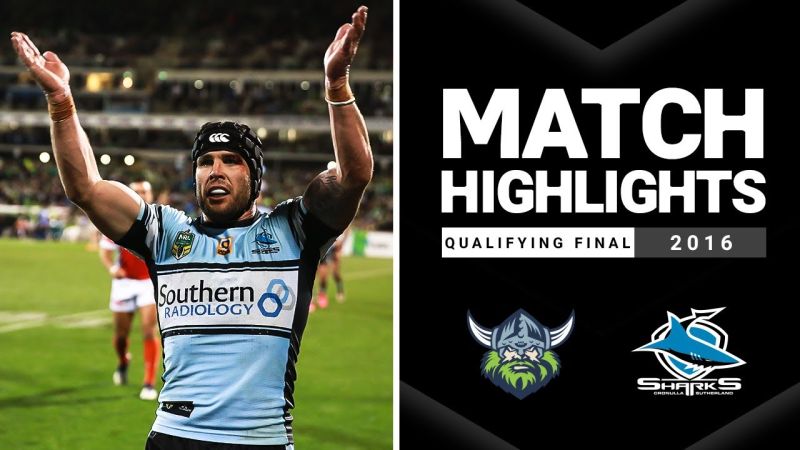 WATCH:  Thrilling NRL Qualifying Final with Raiders vs Sharks | Grand Final Run Begins