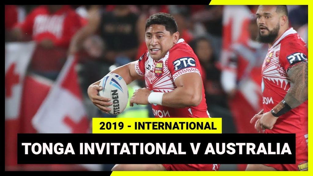 Tonga Invitational v Australia | Full Match Replay | Test, 2019 | Internationals