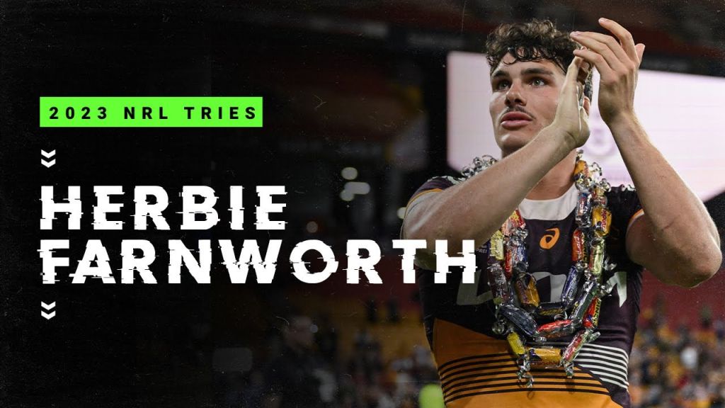 WATCH:  Unstoppable Try-Scoring Streak: Herbie Farnworth's 2023 NRL Season