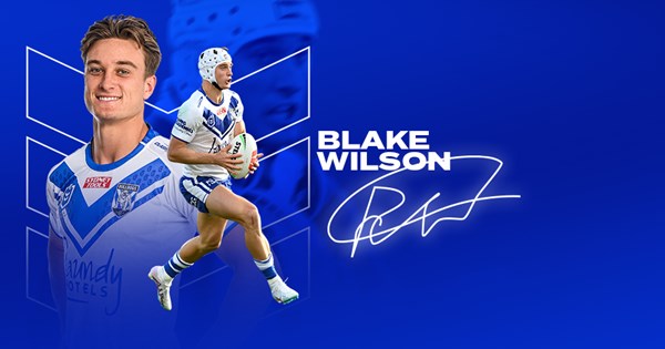 Winger Blake Wilson Awarded Extension